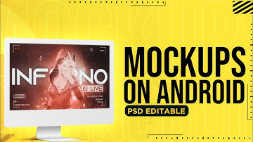 How To Edit Mockups .Psd Files On Android | Photoshop On Android | Psd Mockups Edit |