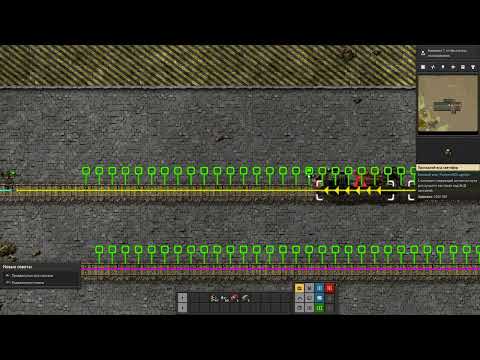 Введение в железные дороги Factorio - Часть 1. Азы для новичков и ошибка "Нет пути".