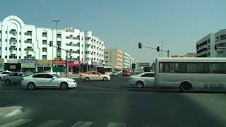 At the stop light - Damascus Street, Dubai