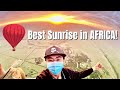 AIR SAFARI | MASAI MARA HOT AIR BALLOON | Best Sunrise in Africa! (ULTIMATE KENYA SAFARI VLOG Ep 8)