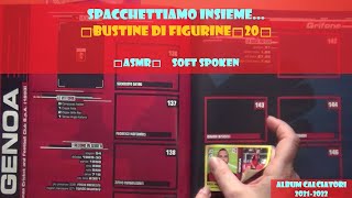 ASMR ITA ♦ Spacchettiamo insieme... bustine di figurine ♦ 20 ♦ Soft Spoken (Calciatori 2021-2022) screenshot 1