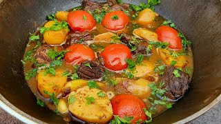 THE BEST BEEF STEW RECIPE |  SO EASY & DELICIOUS | ASMR FOOD | DINNER RECIPES