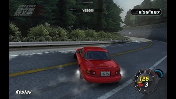 Initial Unity 赤城下坡  我看了大神在排行榜上的跑法於是我就嘗試跑了幾次，然後我就上排行第三名了~XD