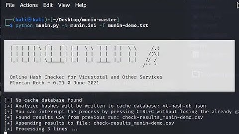 Checking multiple IOC