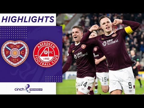 Hearts Aberdeen Goals And Highlights