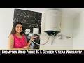 Crompton Arno Prime 15L Geyser | Hard Water Safe | 5 Star Energy Water Heater Detail  Review.
