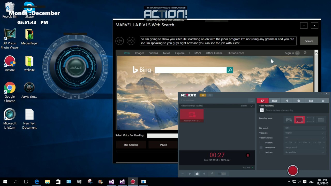 Artificial intelligence c# Real Time Live Search Ability Jarvis WPF ...