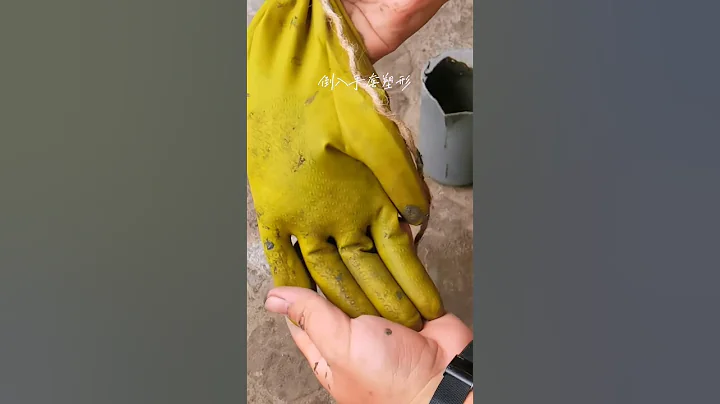 千万别花冤枉钱高价买花盆了，用废弃的手套零成本制作创意多肉花盆，简单实用#变废为宝 #种植小技巧 #生活小妙招 - 天天要闻