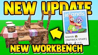 *NEW* MUSIC WORKBENCH!! (update leak) | Islands/Skyblock ROBLOX
