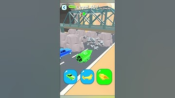 Shape-Shifting 2 GAMEPLAY Walkthrough BeamNg drive  Level 457 Car Racing #Shorts #ShapeShifting