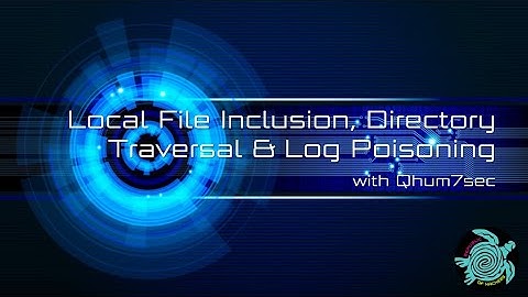 Local File Inclusion, Directory Traversal, and Log Poisoning