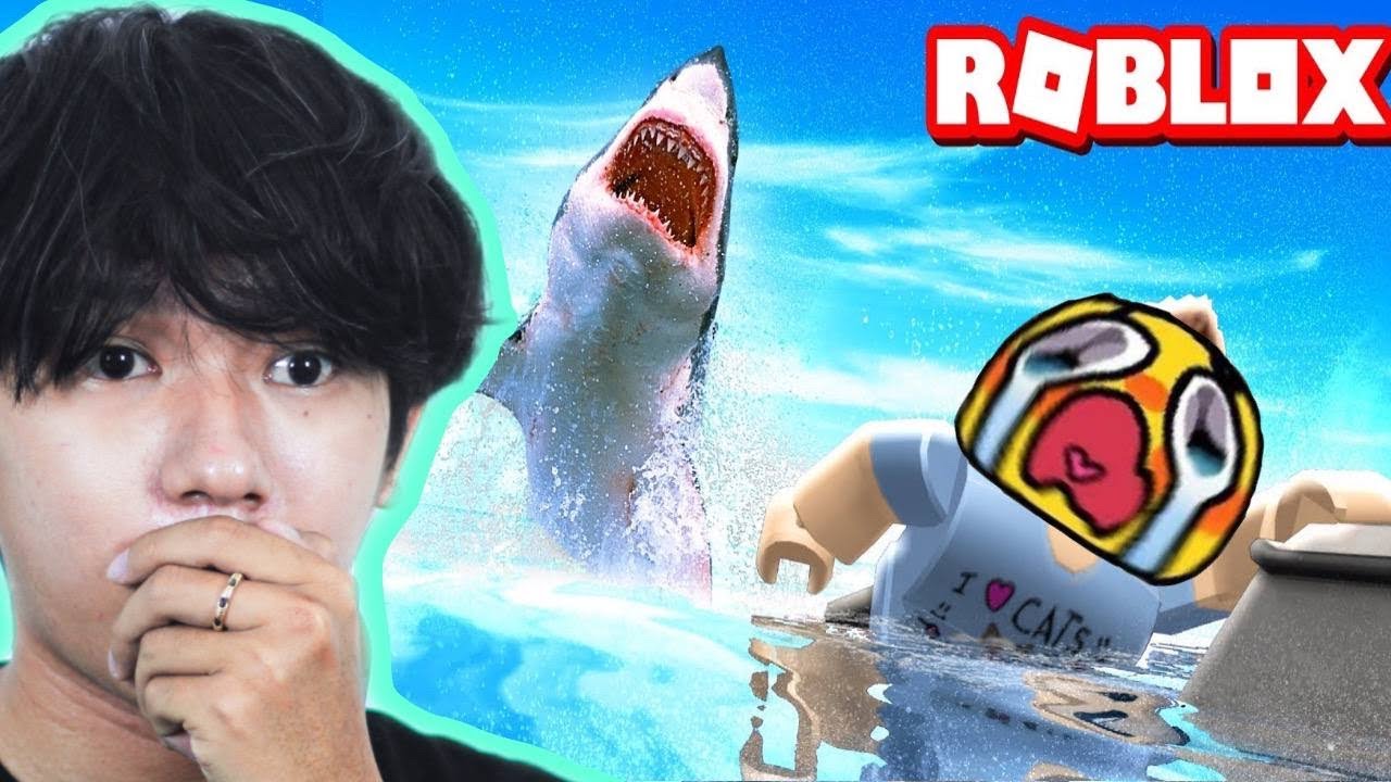 ក្មេងណាងលេងហ្គេមចាញ់គេយំក្នុងRoblox be a Shark