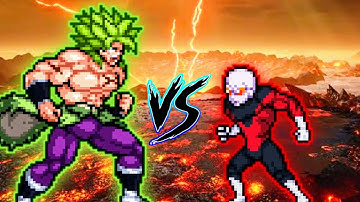 Broly DBS VS Jiren DBFZ in Jump Force Mugen 😱