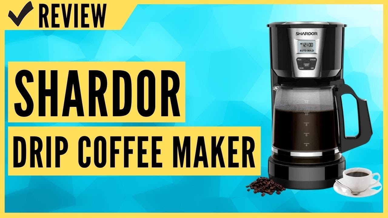 SHARDOR Drip Coffee Maker Review - YouTube