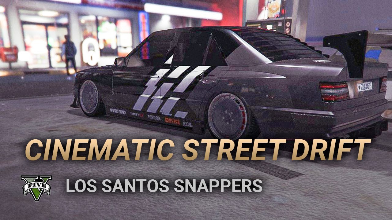 Cinematic Street Drift - Los Santos - YouTube