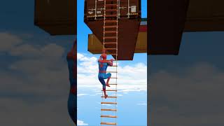 GTA 5 Epic Water Ragdolls Spiderman Jump/Fails Ep 32 #shorts