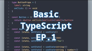 พื้นฐาน TypeScript React ตอนที่ 1 | เขียน React กัน EP.15
