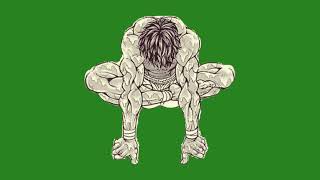 Baki Hanma Manga Green Screen