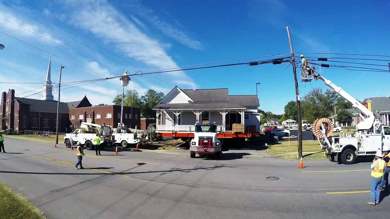 Hollis Kennedy House Movers Historic House Move Piedmont, Alabama
