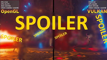 Test Cemu 1.16.0c Vulkan vs OpenGL | Side By Side [BOTW]