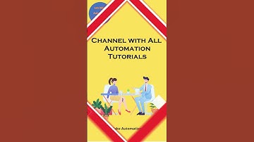 Lets Make Automation Easy made your Automation Learning Easy | #shorts