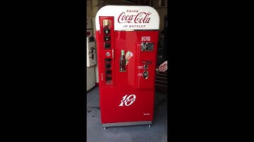 Vendo 81 B. Vending Machine: Coca Cola Vending Machine