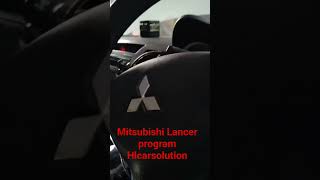 Mitsubishi Lancer ECU  program HlcarSolution