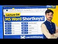 MS Word Design Tab Explained | All Shortcut Keys | Lecture 4