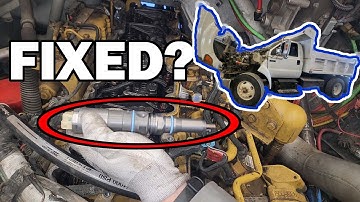 Did Injectors Fix "Cranky" the Ford F-750 not starting? SURPRISE ENDING! "Cranky" Part 2