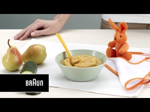 recette-pour-bébé-i-purée-poulet-et-poire-avec-braun-mq523