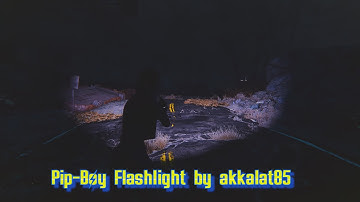 Fallout 4 mods - Pip boy flashlight with Photorealistic Commonwealth