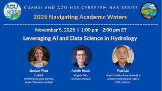Leveraging AI and Data Science in Hydrology