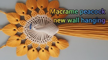 Macrame peacock new wall hanging is live!#short#shorts#yt#macrame#Live