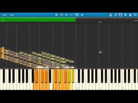 Queen - Another One Bites The Dust - Piano Tutorial - Synthesia Cover