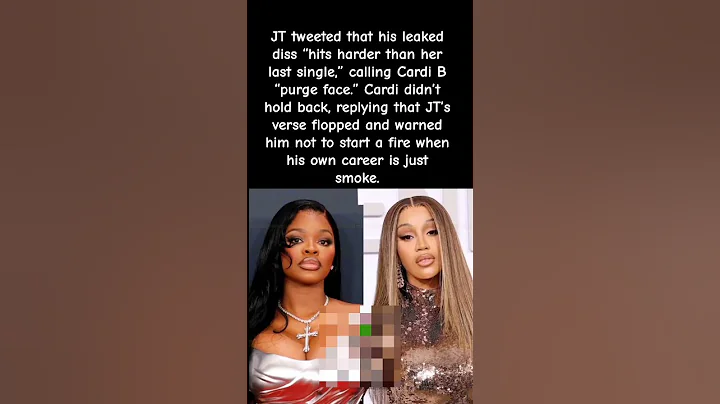 JT Claims His Diss Hits Harder- Cardi B Fires Back Instantly #viral