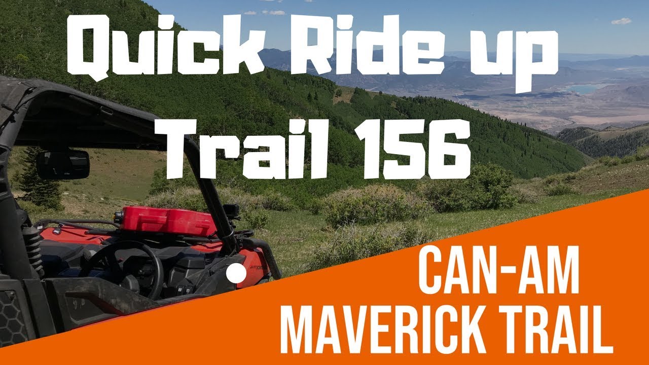 Quick Ride in the Can Am Maverick Trail 1000 DPS up Trail 156 YouTube