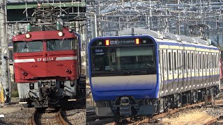 2023/11/09 【新津配給】 EF81 134 + E235系 J-28編成 大宮駅 | Japan Railways: EF81 134 + E235 Series J-28 Set