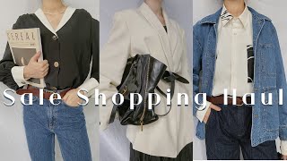 堪比黑五的电商大促买了啥｜Sale Shopping Haul｜盐系女孩春季购物分享｜Loewe｜Maison Margiela｜Uniqlo｜Everlane