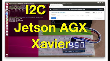 I2C - NVIDIA Jetson AGX Xavier