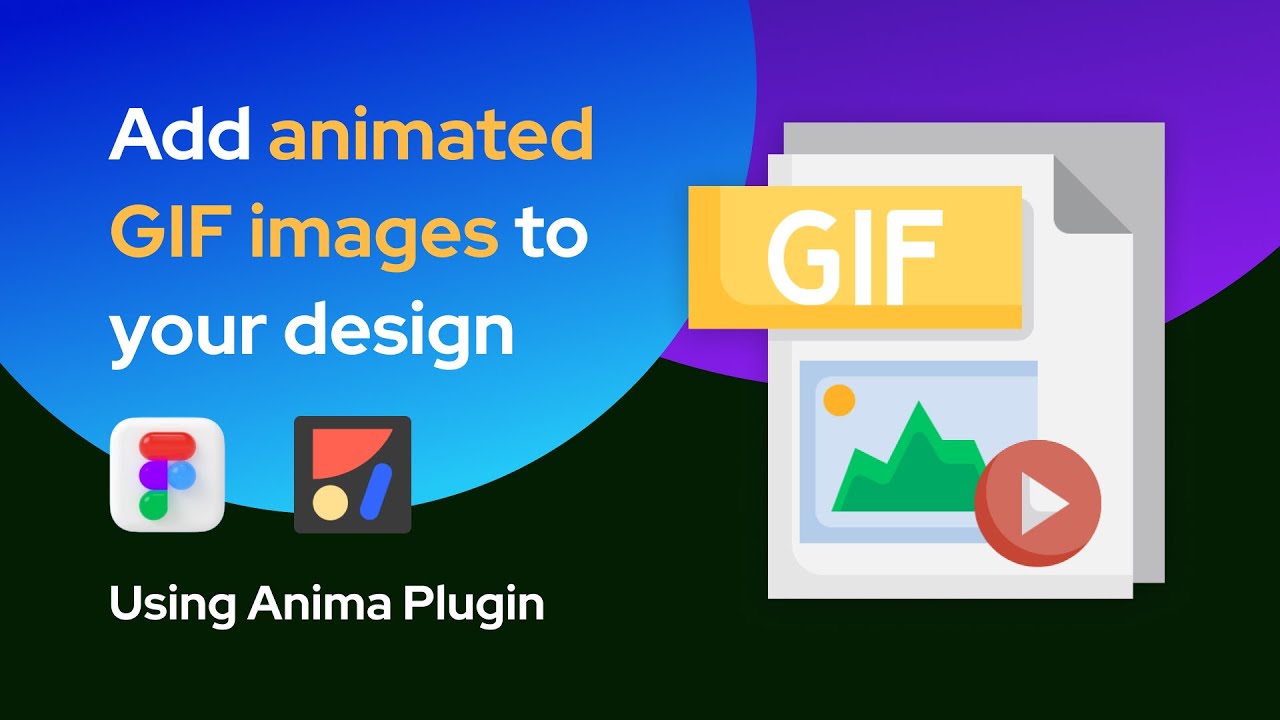 How to add animated GIFs in Figma?