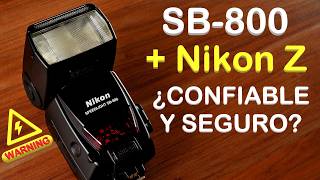 Flash Nikon SB-800 ¿Es CONFIABLE y SEGURO con las Cámaras NIKON Z? | Lo compré NUEVO en 2026.