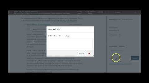 A quick overview of using the Speedgrader in Canvas