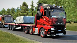 Man TGX Euro VI Calm and relaxing marble delivery | TORQ screenshot 5