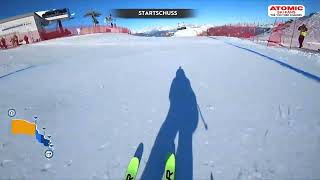 Altenmarkt-Zauchensee - Womens Downhill Jan 13, 2024, Camera Racer Nicole Schmidhofer