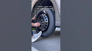 How to install a spare tire!