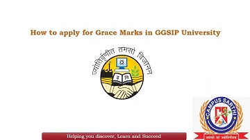 GGSIP University I How to apply Grace Marks? Complete Rules & Regulations