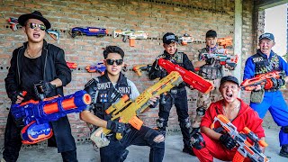 SEAL X Nerf War : Captain SWAT Warriors Nerf Guns Fight Crime Dr Ken Crazy Rescue Patrol Police