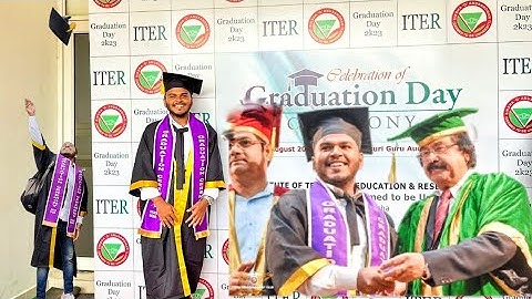 My Graduation Ceremony l SOA ITER 2K23 l I finally graduated