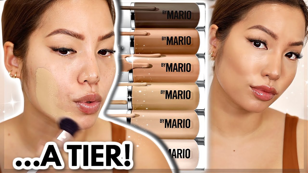IT'S PERFECT?! MAKEUP BY MARIO SURREAL SKIN FOUNDATION WEAR TEST *oily  skin* 