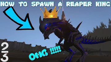 ARK HOW TO SPAWN A REAPER KING (CHEAT CODES)